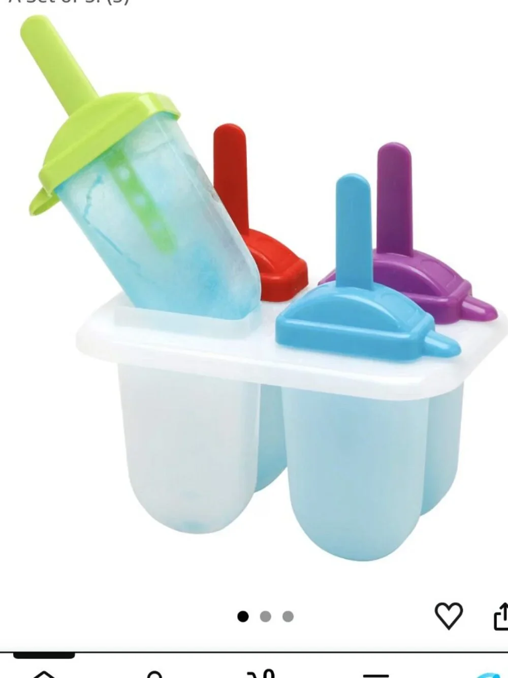 Kolorae Popsicle Mold NEW